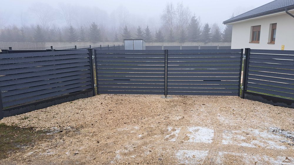 Brama palisadowa (bramy, ogrodzenia, furtki)