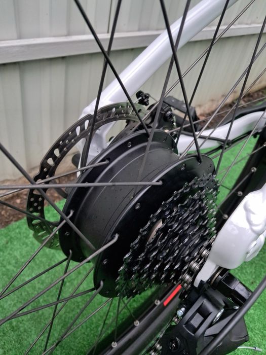 Електровелосипед Rockrider e-St100 Мотор-колесо 250W Suntour Tektro