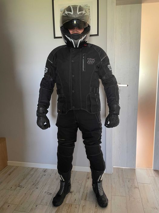 Kurtka i spodnie męskie Rukka motocyklowe, na motor