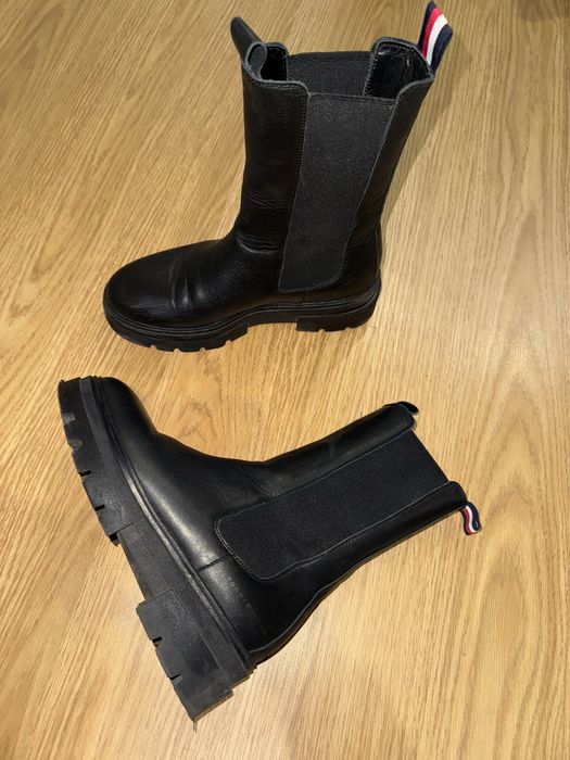 Шкіряні черевики Tommy Hilfiger