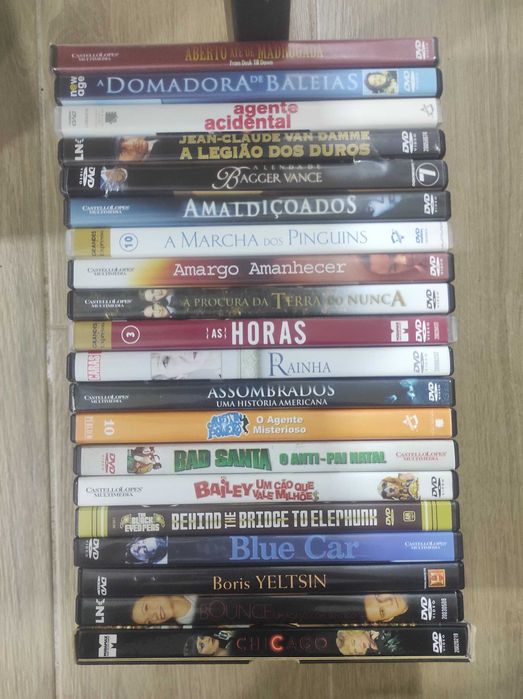 Pack de Filmes DVD / Séries /Animação - Venda Avulso - 50% de Desconto