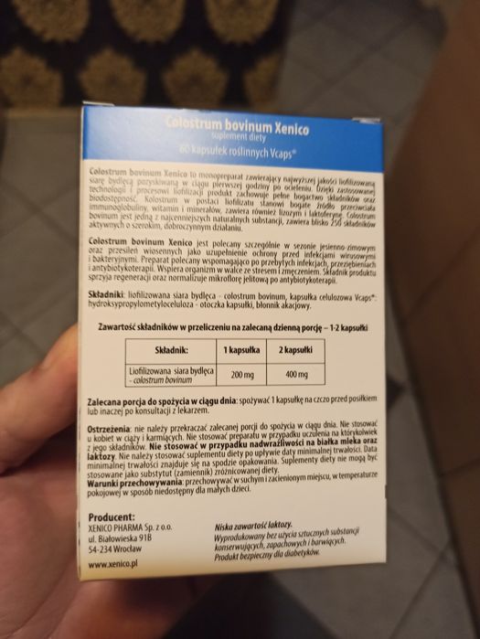 Colostrum Bovinium