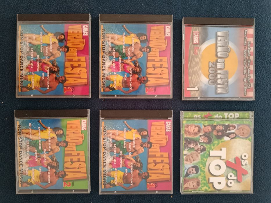 Lote de CD's ( Os + do TOP, Verão em Festa e Anos 60 )