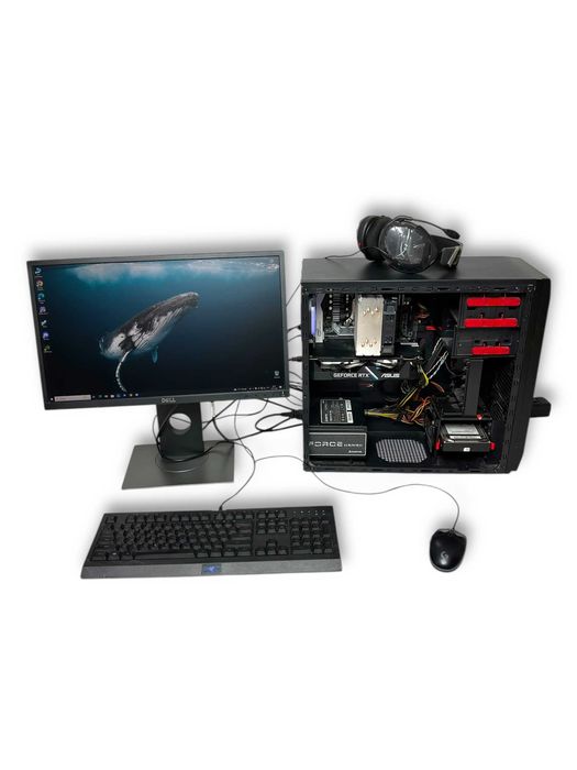Ігровий ПК i7 7700K / 2060 6GB / 32GB RAM + Монітор / повний набір