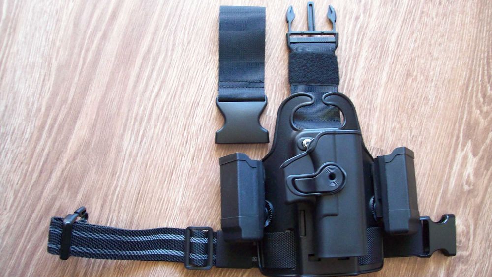 Taktyczna platforma udowa na Glock 17, 19 i akcesoria IMI Defense