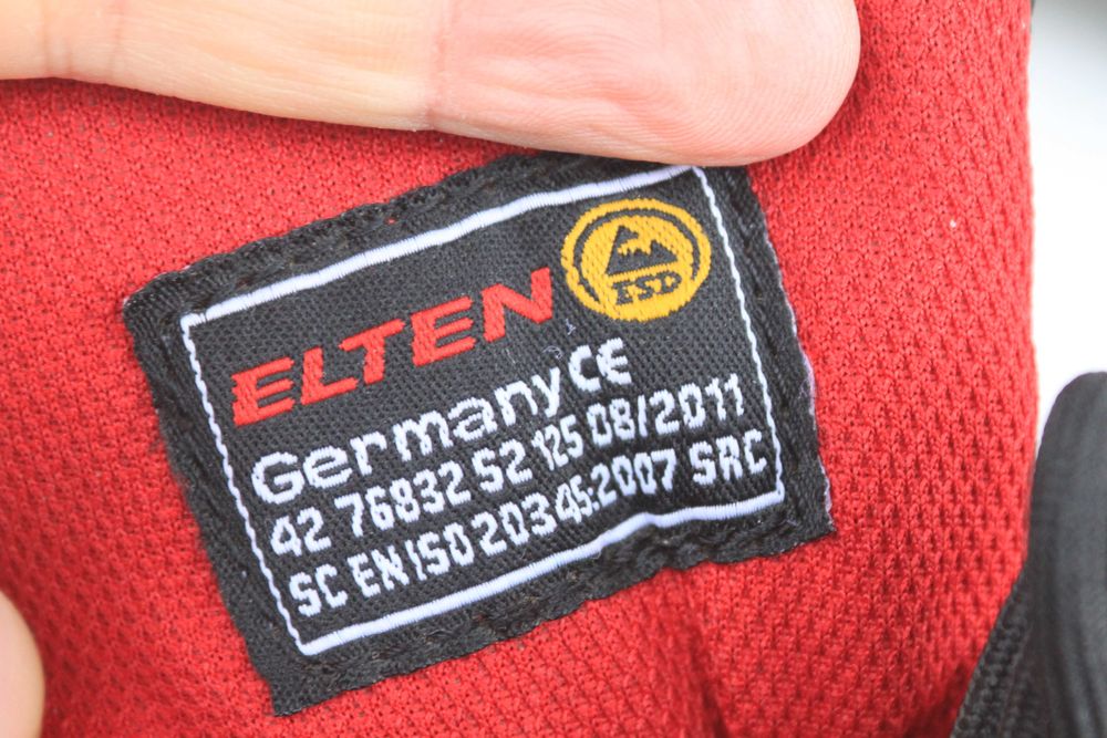 Робочі черевики Elten Німеччина 42р ботинки метал носок