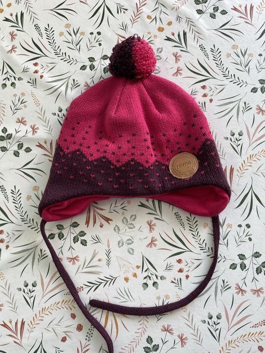 Зимова шапка Reima 100% вовна розмір 50