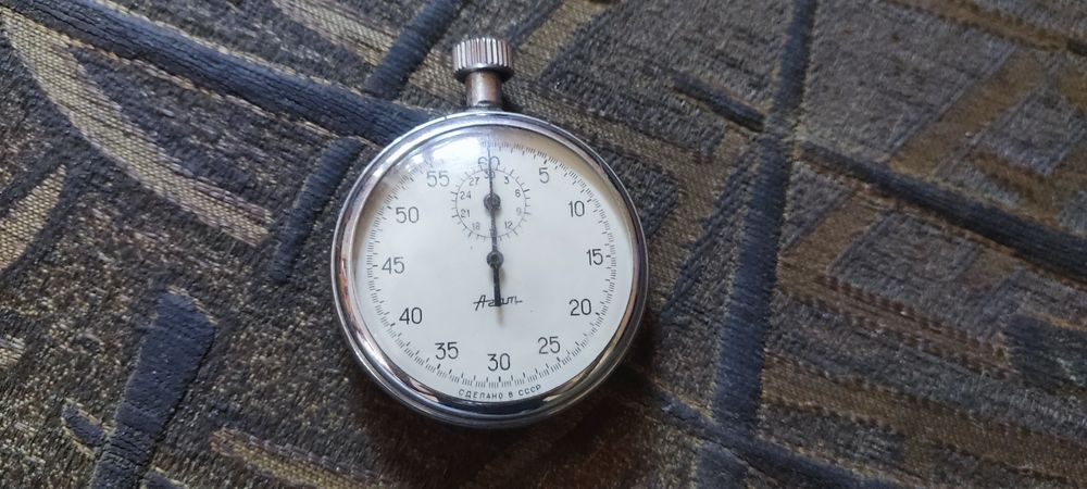 Советский секундомер Агат