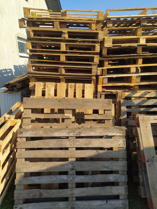 Palety na opał różne rozmiary