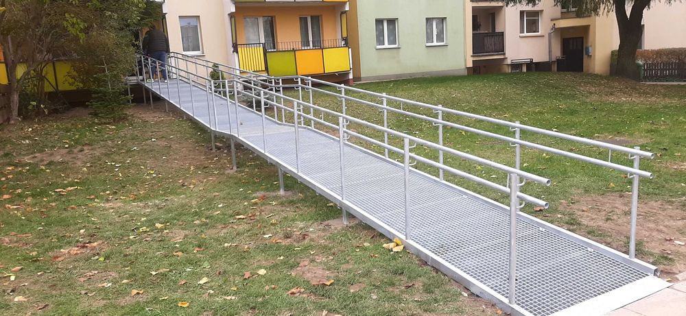 Pochylnia dla wózków