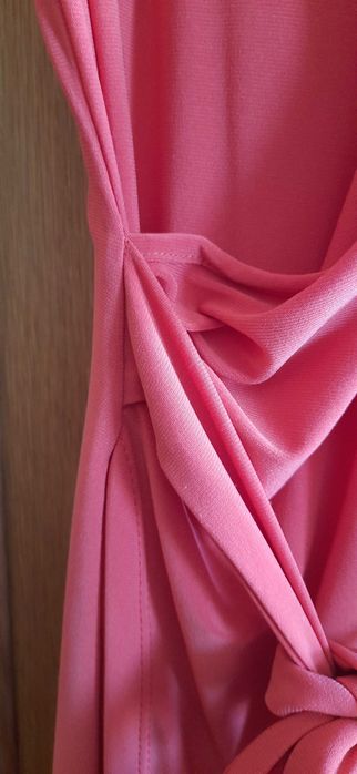 Vestido de malha de seda da marca Adolfo Dominguez