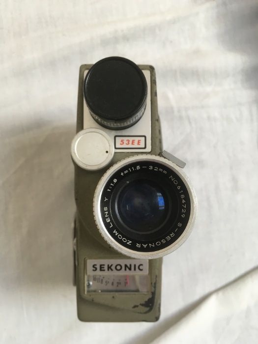 Vintage Sekonic micro-eye 53EE 8mm Câmara de filmar, com caixa