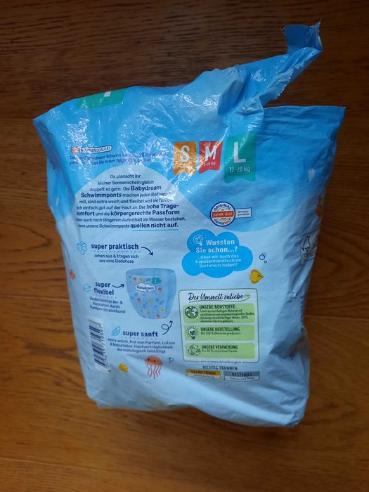 Schwimm Pants pieluchy na basen L