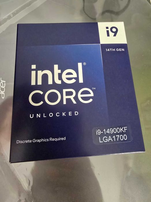Procesor Intel Core i9-14900KF, 3.2 GHz, 36 MB, BOX