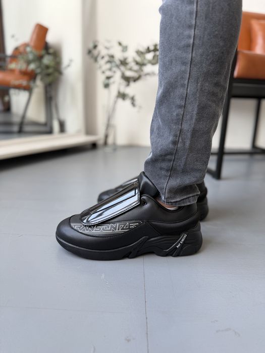 Кросівки Adidas x Raf Simons Antei Shell and PVC-Trimmed Black
