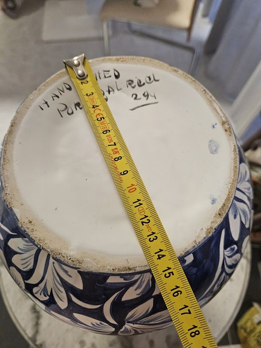 Jarra pintada a mão