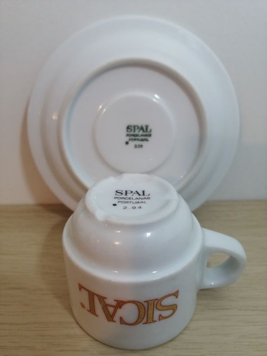 Chávenas chá e café SICAL anos 90