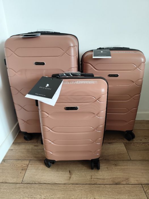 Walizki Puccini komplet 3szt Nowe