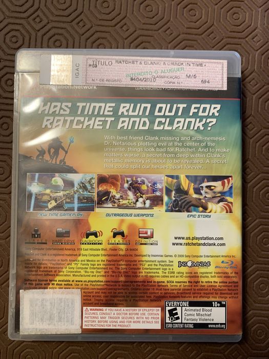 PS3 - Ratchet & Clank Future: A Crack in Time