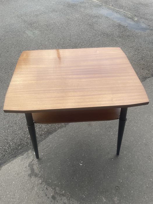 Stolik kawowy patyczak z czasów PRL vintage