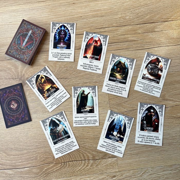 Talisman Magia i Miecz 5 Nowe Karty Przygód 3 Dodatkowe 48 Kart +Czary