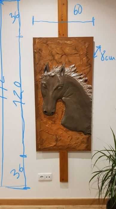 Cavalo - Quadro Técnicas Mista -  (120€l)