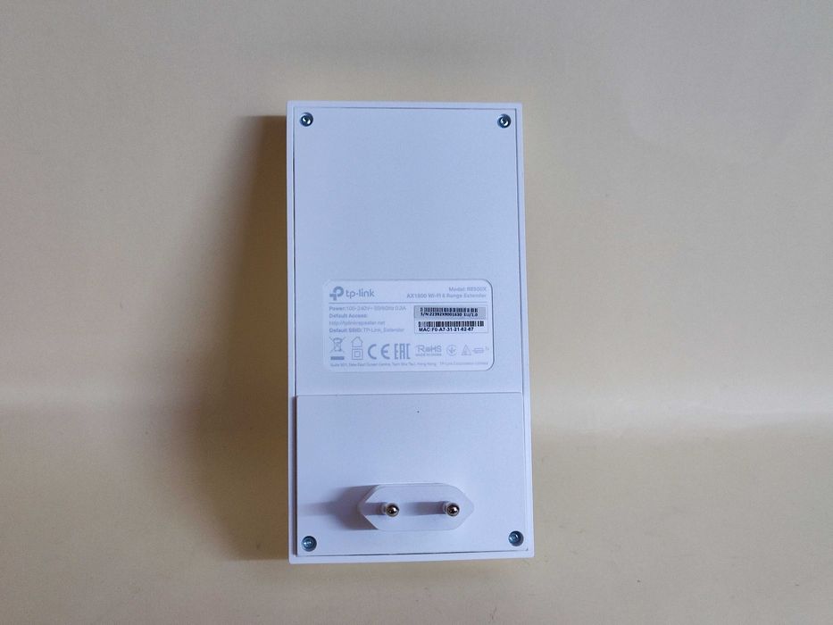 RE500X TP-Link Wi-Fi 6 AX1500 Repetidor