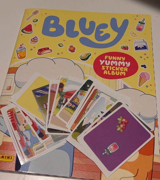 Cromos - Bluey: Funny Yummy Sticker Album