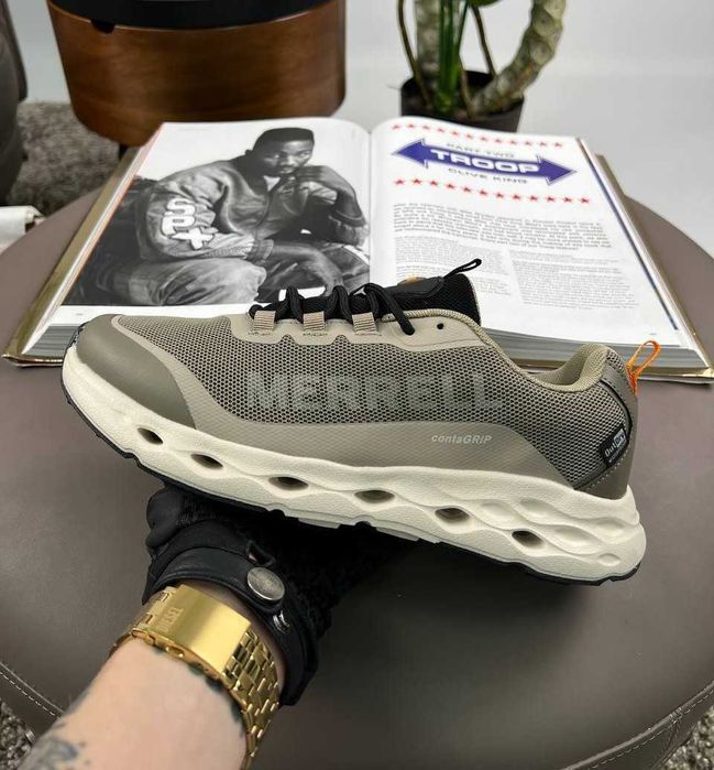 !SALE! Merrell Drainmaker XTR OutDry Waterproof Beige Olive 41 42 43 44 45