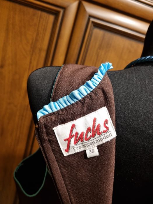 Strój ludowy sukienka Fuchs M Bawaria kostium przebranie