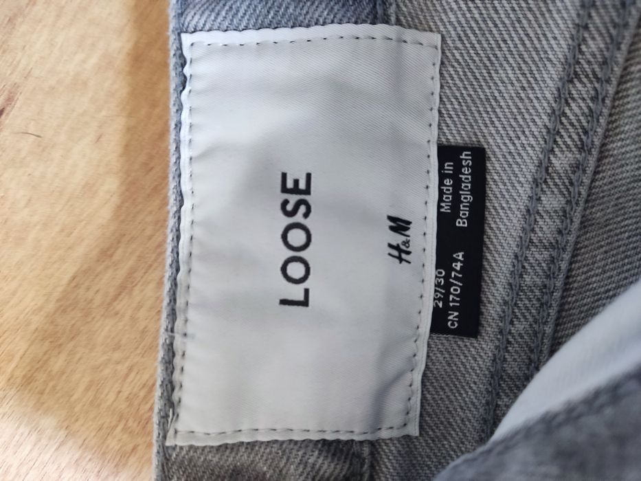 Jeansy chłopięce szare H&M 29/30