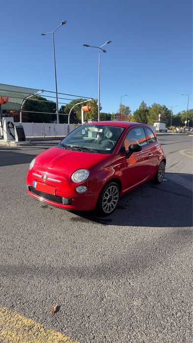 Fiat 500 vermelho — photo 4