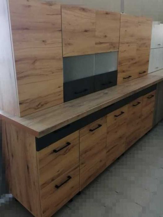 Нова Бюджетна кухня Грета 2 метра Пряма та Кутова Безкоштовний проект