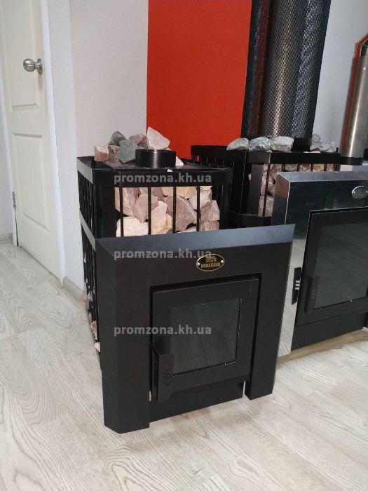 Печи каменки на дровах для бань и саун