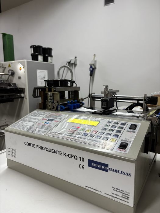 Maquina corte frio e quente