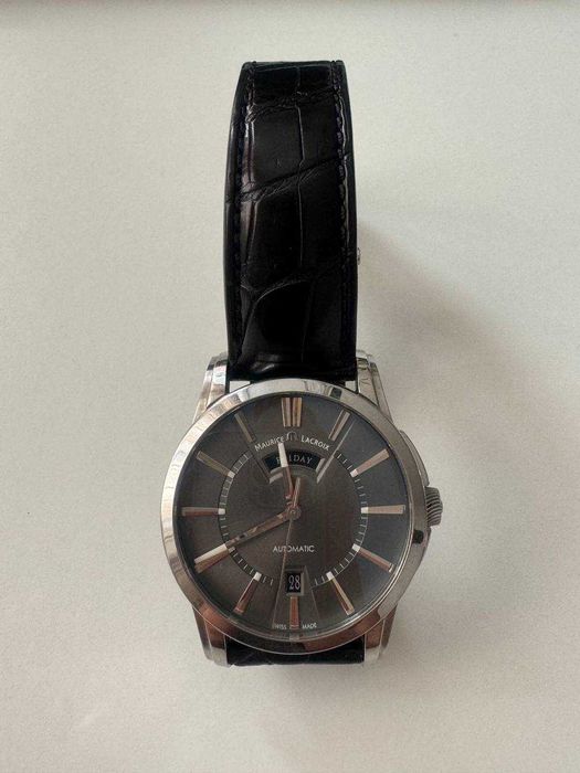 Швейцарський чоловічий наручний механічний годинник Maurice Lacroix