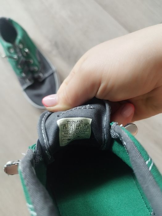 Trampki chłopięce Vans rozmiar 34 raz ubrane! Świetny stan