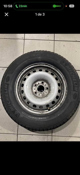 Pneu e jante ferro carrinha