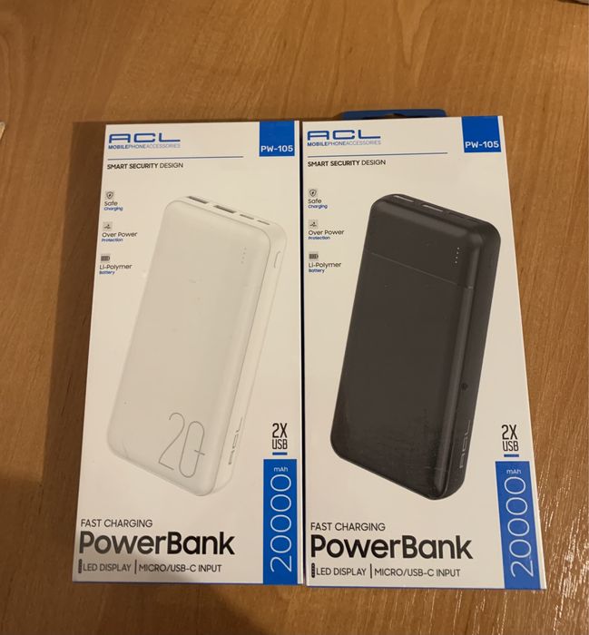 ‼️Розпродаж Павербанк / Повербанк / PowerBank ACL PW-105 20000mAh