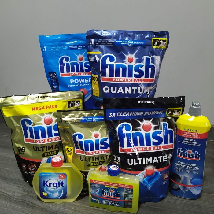 Фініш Finish для посудомийки,  побутова хімія з Європи
