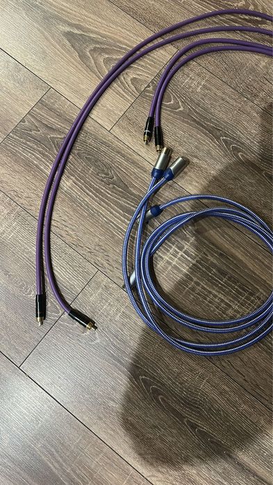 Zestaw przewodow rca i xlr