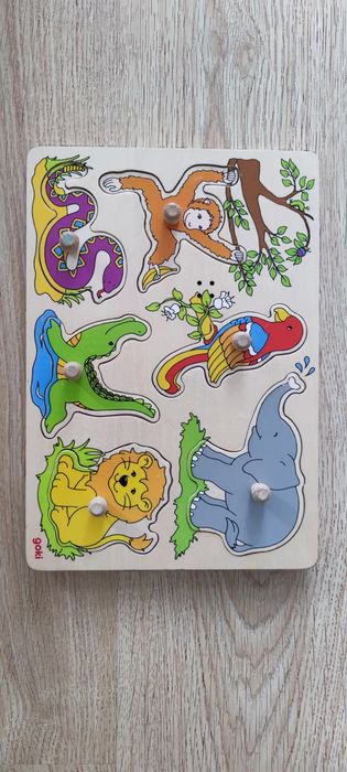 Puzzle Madeira GOKI (6 peças)