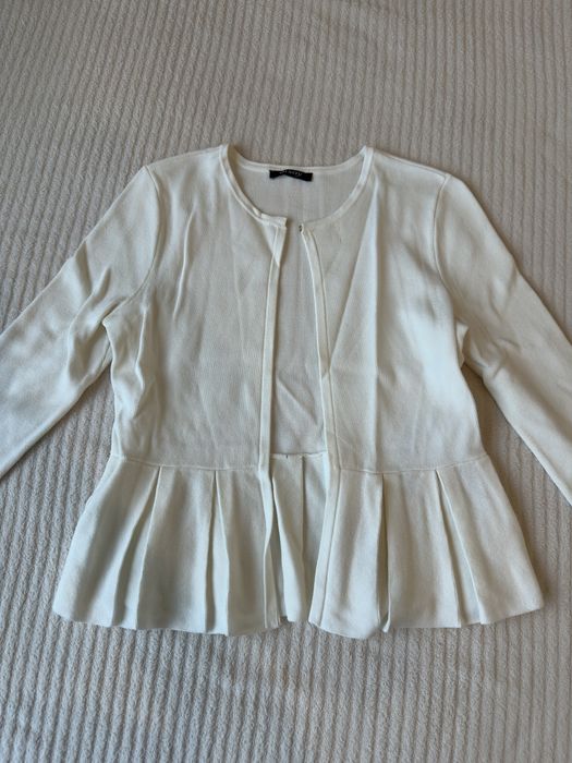 Orsay elegancki sweterek ecru 34