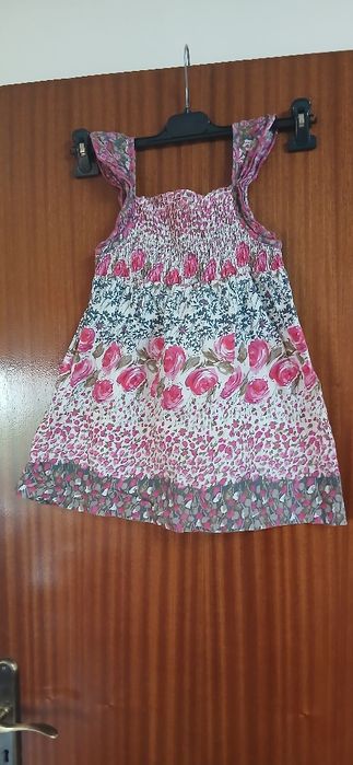 Vestido criança com alças