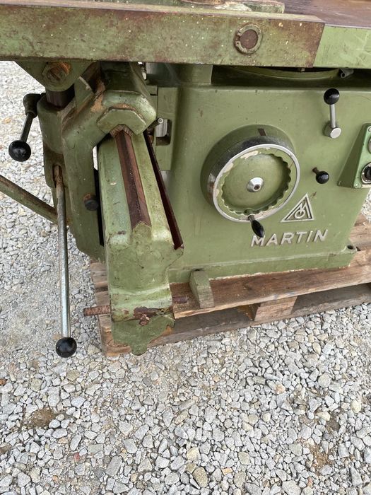 Frezarka dolnowrzecionowa z wózkiem MARTIN czopiarka