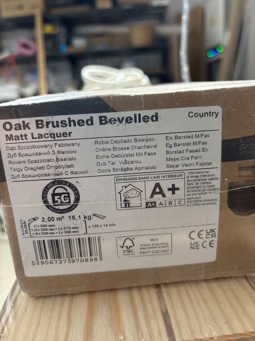 Podłoga barlinek Dąb Mount Brooks BC8-DBE1-L05-XXR-D14130-U 14 mm