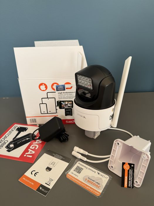nowa kamera ORLLO Z17 ULTRA + karta pamięci 64 GB