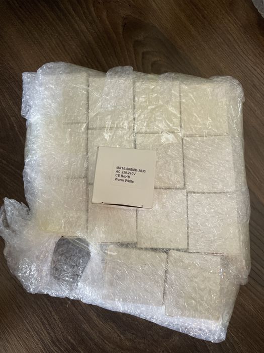 15 lâmpadas Mr16 220V-240V novas