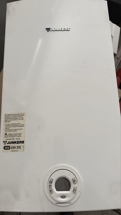 Esquentador a gas canalizado