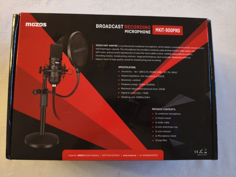Mikrofon MOZOS MKIT-900 PRO